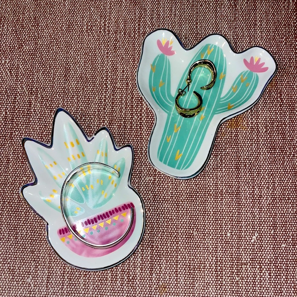 Trinket Dishes Plant Set